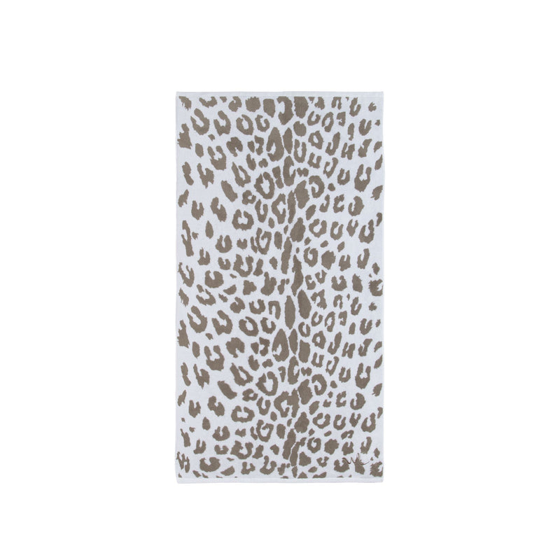 Towels Leopard Dark Beige