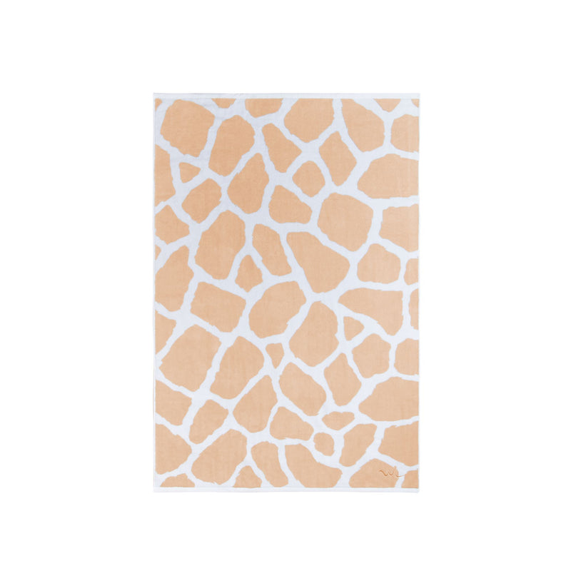 Handduk Giraff Korall