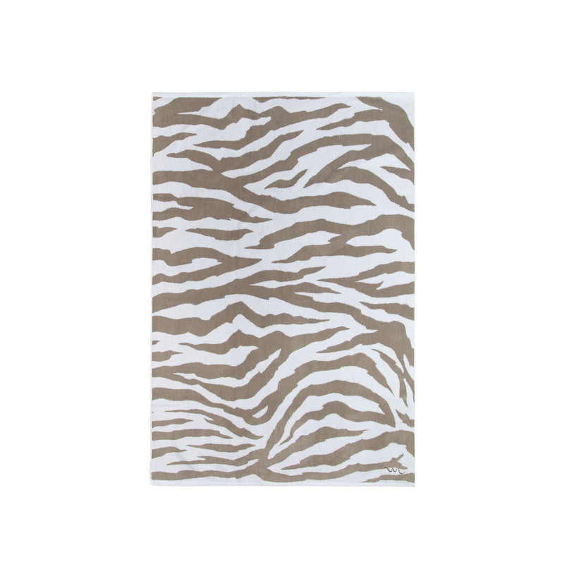 Towels Zebra Dark Beige