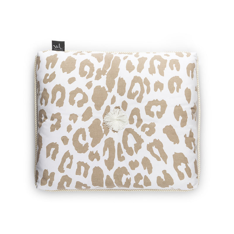 Kapok cushion Leopard